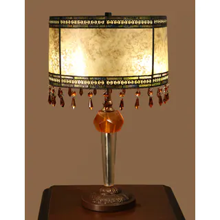 Jayden 2-light Tiffany-style 14-inch Table Lamp