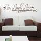 Thumbnail 1, Live, Laugh, Love Quote Phrases Wall Decal.