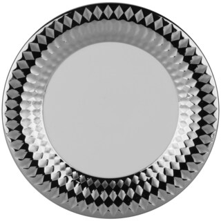 Cairo 10.5-inch Dinner Plate Silver (Set of 6)