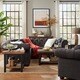 Knightsbridge Tufted Scroll Arm Chesterfield 5-seat L-shaped Sectional by SIGNAL HILLS