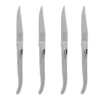 French Home Laguiole Connoisseur Stainless Steel Steak Knives (Set of 4)