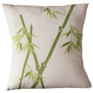 Bamboo on Alabaster Small Pillow