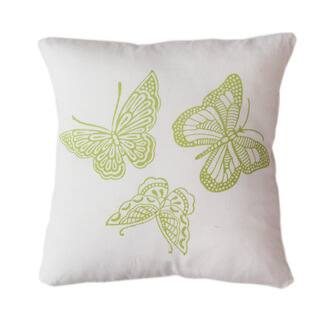 Butterflies Large Throw Pillow