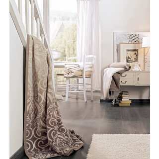Solare Damask Ombre Oversized Throw