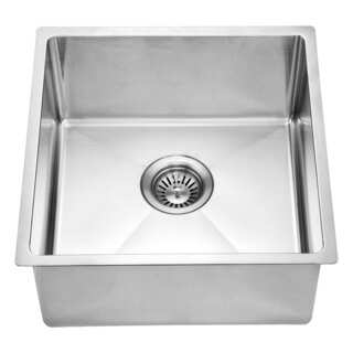Dawn® Stainless Steel Undermount Single Bowl Bar Sink