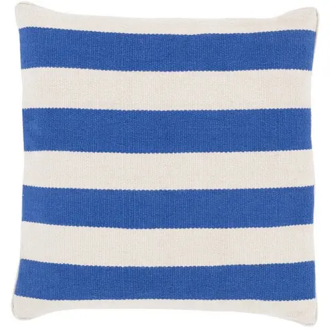 Decorative Redditch 20-inch Stripe Pillow Cover