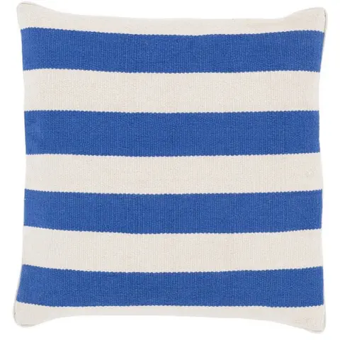 Decorative Redditch 18-inch Stripe Pillow Cover