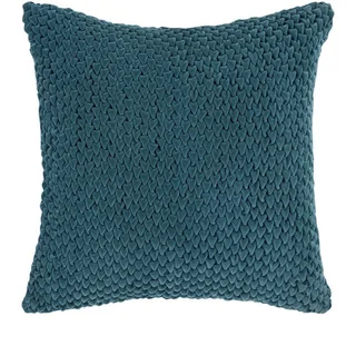Decorative Solihull 22-inch Textured Pillow Cover