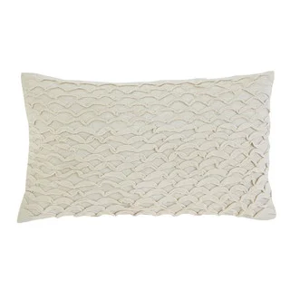 Signature Design by Ashley Stitched Beige Throw Pillow