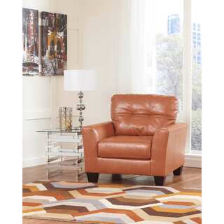 Signature Design by Ashley Paulie Durablend Orange Chair