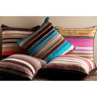 Decorative Stafford 18-inch Stripe Pillow Cover