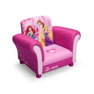 Princess Upholstered Chair by Delta Children