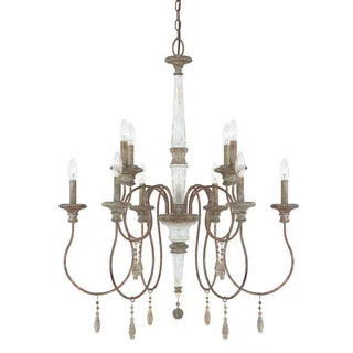Austin Allen & Company Zoe Collection 10-light French Antique Chandelier