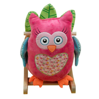 Owlivia Pink Owl Rocker