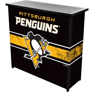 NHL Portable Bar with Case - Pittsburgh Penguins