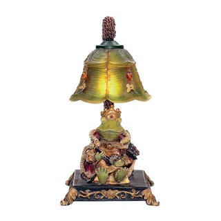 Sterling Resting Queen Frog Mini Accent Table Lamp