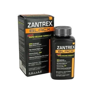 Zantrex Black Rapid Release Weight Loss Formula (84 Softgels)
