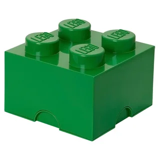 LEGO Dark Green Storage Brick 4