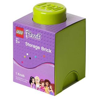 LEGO FRIENDS Storage Brick 1, Bright Yellowish Green/Lime