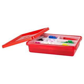 LEGO Red Small Storage Box with Lid