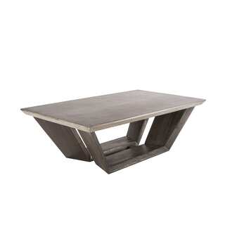 Sunpan 'MIXT' Langley Trapezoidal Concrete-top Coffee Table