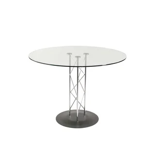 Trave Black 42-inch Dining Table