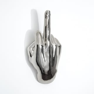 Resin Middle Finger Wall Hook