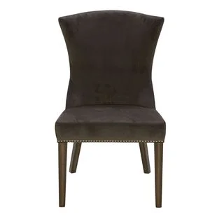 Sunpan '5West' Sabrina Fossil Grey Fabric Dining Chairs