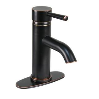 Brienza Moncalieri Oil Rubbed Bronze European Single Post Bathroom Faucet
