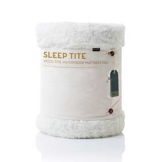 Sleep Tite Natural Wool Waterproof Mattress Pad