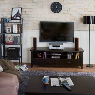 Furniture of America Robins Modern Espresso 60-inch TV Stand