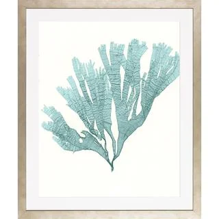 Blue Seaweeds-Medium Framed Art Print VI