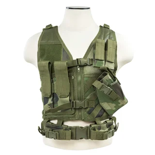 NcStar Tactical Vest Woodland, XS-S