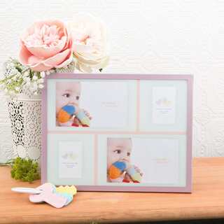 Baby Collage - Pink Picture Frame