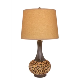 24 inch Wood Table Lamp