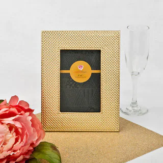 Metallic Gold Picture Frame
