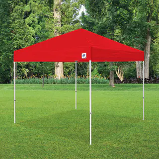 E-Z UP Red Pyramid 10' x 10' Instant Shelter