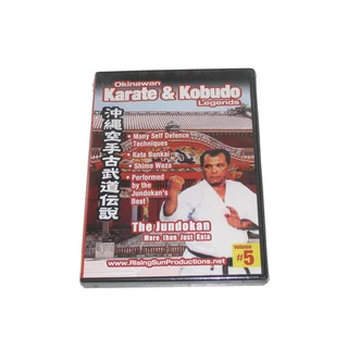 Okinawan Karate + Kobudo Legends #5 DVD Jundokan RS-0611 Hojo Undo Shime Waza