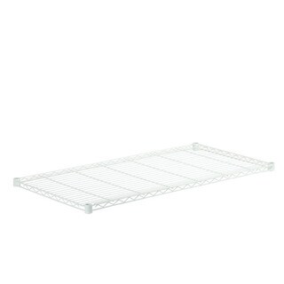 steel shelf-350 lbs white 24x48