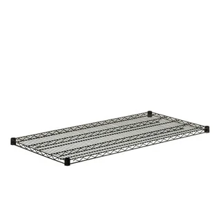 steel shelf-800lbs black 18x48
