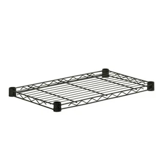 steel shelf- 250 lbs black 14x36
