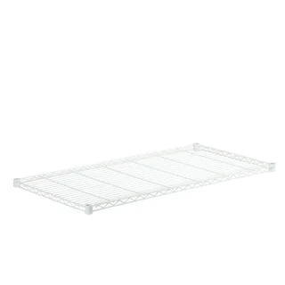steel shelf-350 lbs white 18x48