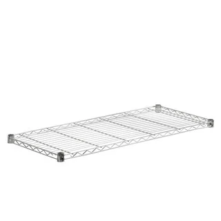 steel shelf- 250 lbs chrome 16x36