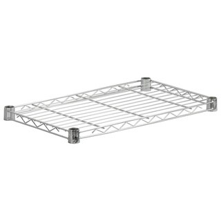 steel shelf- 250 lbs chrome 14x36