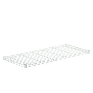 steel shelf- 250 lbs white 16x36