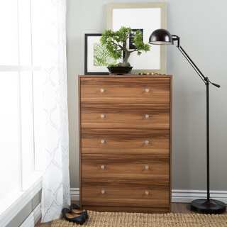 Portland Five-drawer Chestnut Chest Of Drawers