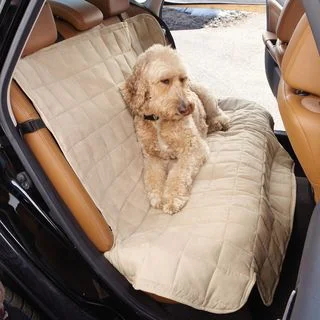 Sure Fit Soft Suede Sherpa Reversible Pet Cart Bench Seat Cover