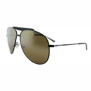 Emporio Armani Unisex EA 9807 003 Matt Black Wayfarer Metal Sunglasses-60mm