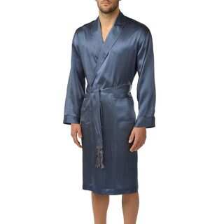 Majestic Men's Cypress Silk 48-inch Shawl Robe