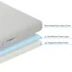 LUCID 4-inch Gel Memory Foam Folding Mattress/ Sofa